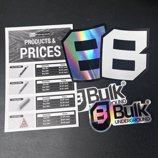 Custom Stickers in 3", 4", & 5" Sizes